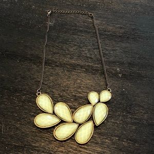 Light Green Statement Necklace